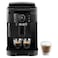 DeLonghi Magnificent S Automatic Coffee Machine ECAM12.121.B, 1450 W, 1.8 L, Black, Plastic, 15 Bar Pressure