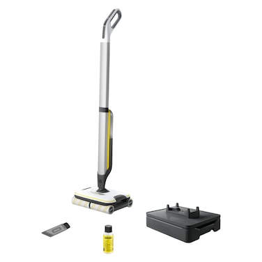 Karcher Cordless Floor Cleaner FC 7, 600 ml, White, Two Tank System