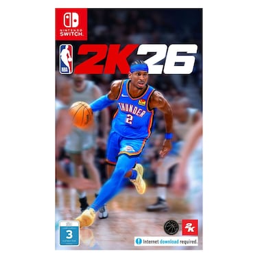 Nintendo NBA 2K26 Standard Edition Switch, Realistic Graphics