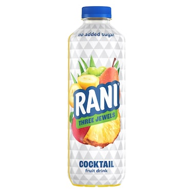 Rani Three Jewels No Added Sugar Cocktail Fruit Drink, 1L