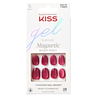 Kiss Gel Fantasy Magnetic Velvety Effect False Nails FMA05