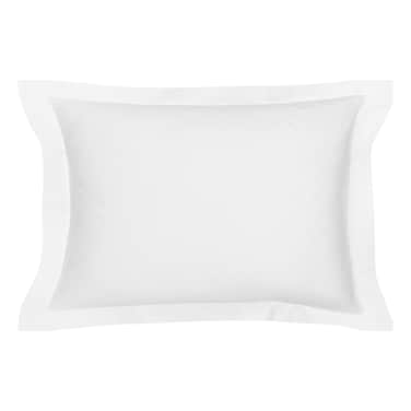 Kasa Microfiber Pillow Case, White, 50x70cm