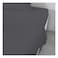Kasa Soft Microfiber Polyester Sheets Set, Grey, 260x280cm