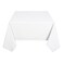 كاسا مفرش طاولة قطني مقاوم للبقع، أبيض، 150 × 200 سم
