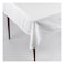 Kasa Anti Stain Cotton Table Cloth, White, 150x250cm