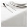 Kasa Anti Stain Cotton Table Cloth, White, 150x300cm
