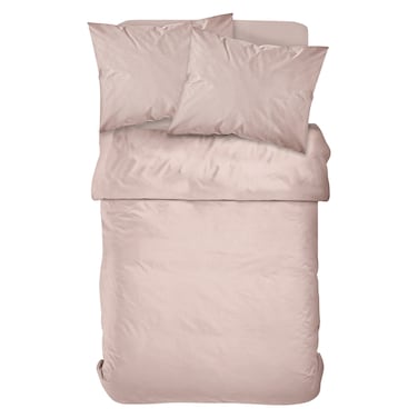 كاسا طقم غطاء لحاف من البوليستر الناعم المصنوع من الألياف الدقيقة، وردي، 240×220 سم
