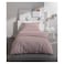 كاسا طقم غطاء لحاف من البوليستر الناعم، وردي، 160×220 سم