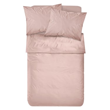 كاسا طقم ملاءات ناعم المصنوع من ألياف  الدقيقة، وردي، 220 × 270 سم