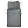 Kasa Polyester Soft Polyester Microfiber Sheets Set, Grey, 160x270cm