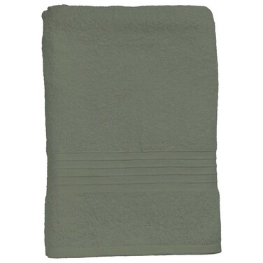 منشفة حمام قطنية ناعمة، أخضر، 100×150 سم