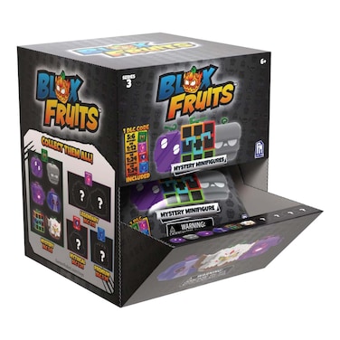 Blox Fruits Series 3 Mystery Mini Figures Display Box, 24 PCS