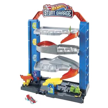 Hot Wheels Jump Drop Garage Set