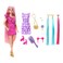 Barbie Fun &amp; Fancy Hair Doll with Extra-long Colorful Hair and Styling Accessories