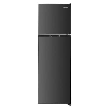 Daewoo Top Mount Freezer Refrigerator DR-T5841DI, Dark Inox, 247 L, 2 Doors