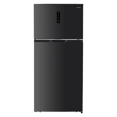 Daewoo Top Mount Freezer Refrigerator DR-T5841DI, Inox, 480 L, 2 Doors