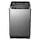 Daewoo Top Load Washer DW-T1022DG, 10 kg, Universal Motor, 600 rpm, Stainless Steel, Dark Grey