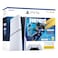 Sony PlayStation 5 Disc Console, Slim, Standard Edition, with DualSense Wireless Controller and Fortnite Game Voucher Bundle