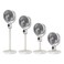 Green Lion Quad Flex Fan Rechargeable Fan, White