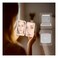 Porodo Lifestyle 5000mAh Power Bank Magnifying Mirror, White and Rose Gold