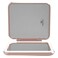 Porodo Lifestyle 5000mAh Power Bank Magnifying Mirror, White and Rose Gold