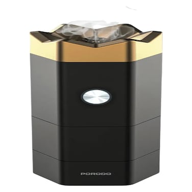 Porodo Lifestyle Oasis Mist Electronic Bakhour Burner, Black