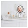 Green Lion Makeup Mirror Fan, White
