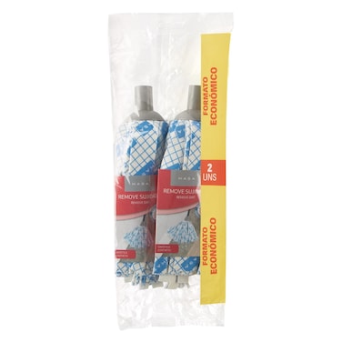 Kasa Strip Patterned Mop Refill Set, 2 PCS