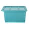 صندوق تخزين منظم مع غطاء، 12 لتر