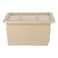 صندوق تخزين منظم مع غطاء، 12 لتر