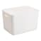 Kasa Plastic Storage Box, White