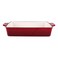 Kasa Cast Iron Baking Dish, Red, 39x23cm