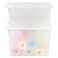 Organization Storage Box with Lid, Transparent, 60L
