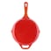 Kasa Cast Iron Frying Pan, Orange, 20cm