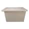 Organizer Storage Box with Lid, Taupe, 30L
