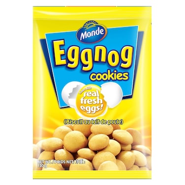 Monde Eggnog Cookies, 130g
