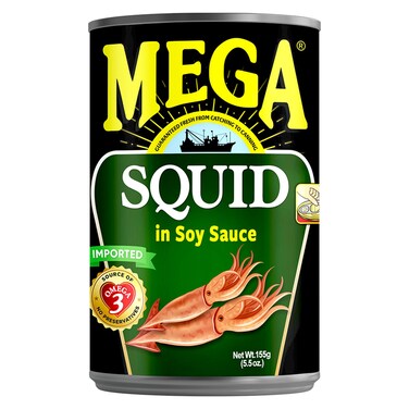 Mega Squid in Soy Sauce, 155g