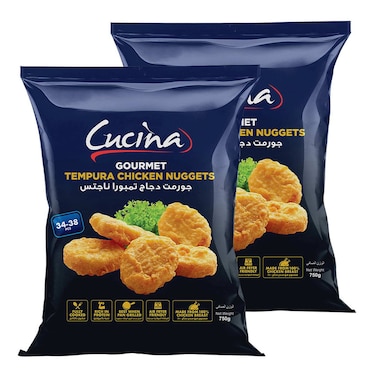 Cucina Tempura Chicken Nuggets, 750g Pack of 2