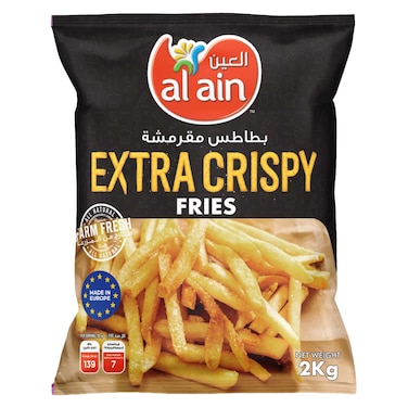 Al Ain Extra Crispy Cut Fries, 2kg