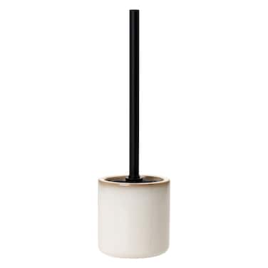 Reactive Glaze Toilet Brush, Beige