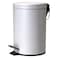 Kasa Rectangular WC Bucket, Light Grey, 3L
