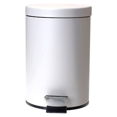 Kasa Rectangular WC Bucket, Light Grey, 3L