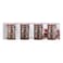 Kasa Oxygen Glass Jars, 4 PCS
