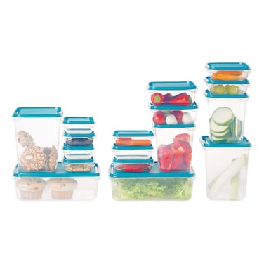 Kasa Basic, 17 Pcs Food Storage Boxes Set