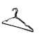 Kasa Black Coated Metal Hangers, 10 PCS