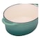 Cast Iron Baking Dish, Green, 4L
