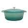 Cast Iron Baking Dish, Green, 4L