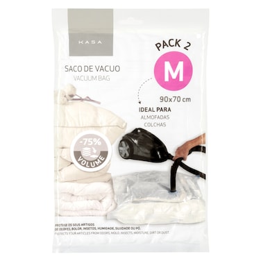 Kasa Vacuum Bags, Medium, 90x70cm