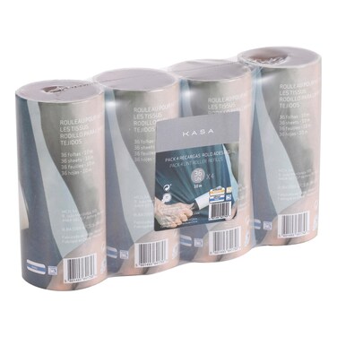 كاسا عبوات إعادة تعبئة بكرة إزالة الوبر  4 قطع