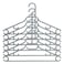 Premium Plastic Hangers, 6 PCS